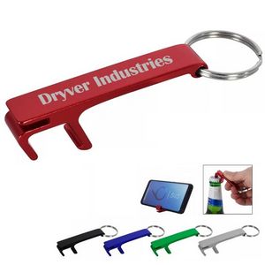 2" 1 Aluminum Phone Stand Opener Keychain