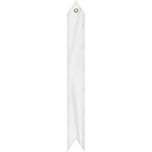 2 3/4" x 24" Custom Printed Knit Polyester Streamer