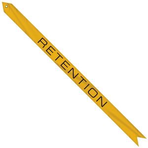 2 3/4" x 48" Custom Printed Nylon Streamer