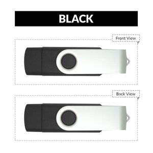 2 GB OTG Swivel USB Flash Drive