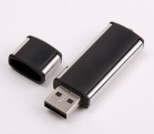 2 GB USB Flash Drive W/ Aluminum Side Trim