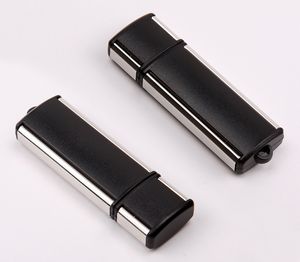 2 GB USB Flash Drive W/ Aluminum Side Trim