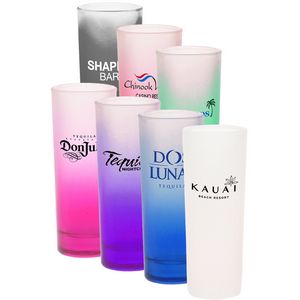 2 Oz. LibbeyÂ® Colored Frosted Shot Glass
