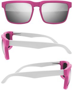 2-Tone Mirror Heat Sunglasses
