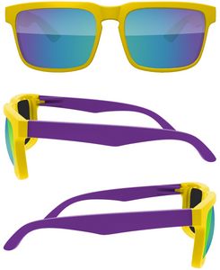 2-Tone Mirror Heat Sunglasses