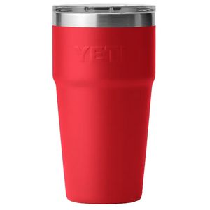 20 Oz YETIÂ® Rambler Stainless Steel Insulated Stackable Cup w/ Lid