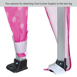 20' Premium Tent Corner Banner Set
