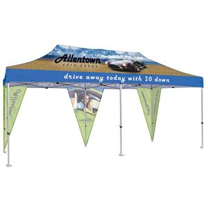 20' Premium Tent Corner Banner Set