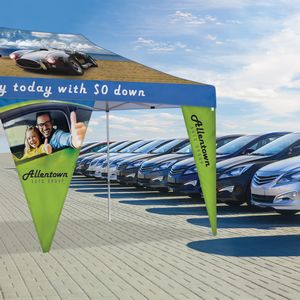 20' Premium Tent Corner Banner Set
