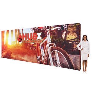 20' Straight Velcro Fabric Popup