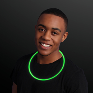 22" Green Glow Necklace - BLANK