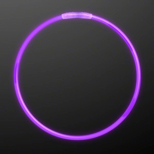 22" Purple Glow Necklace - PRINTED