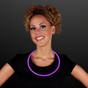 22" Purple Glow Necklace - PRINTED