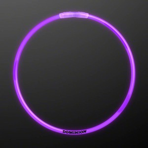 22" Purple Glow Necklace - PRINTED