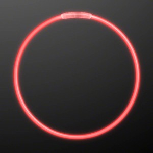 22" Red Glow Necklaces - BLANK