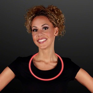 22" Red Glow Necklaces - PRINTED