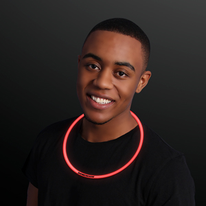 22" Red Glow Necklaces - PRINTED