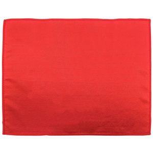 225 GSM 15" x 18" Flat Front Microfiber Rally Towels