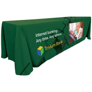 24 - Hour 8' Custom Throw Style Table Cover