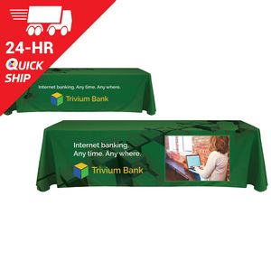 24 - Hour 8' Custom Throw Style Table Cover