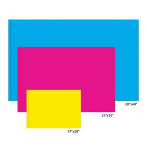 24" x 36" Rectangle Shaped Felt Banner