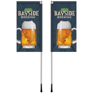 2.5' X 5' Custom Double Sided Windchaser Flag Kit