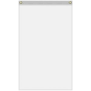 2.5' x 4' Double Sided Knitted Polyester Vertical Banners