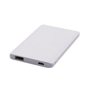 2500 mAH Compact Credit Card Slim Power Bank
