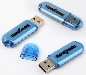 256 MB Racetrack USB Flash Drive