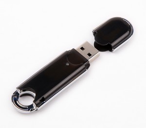 256 MB Rectangular LED USB Flash Drive
