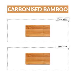 256 MB Rectangular Wooden USB Flash Drives W/ Magnetic Closure