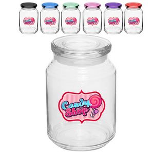 26 Oz. ARCÂ® Flat Lid Elevation Candy Jar