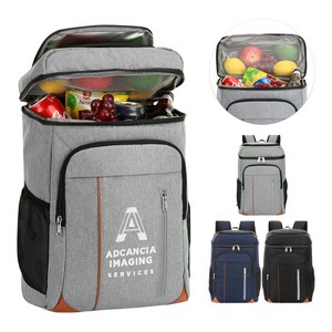 28 Can Dual Compartment Insulated Backpack Cooler