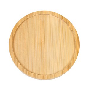 3 3/4" Round Bamboo Coaster