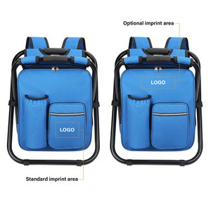 3-In-1 Portable Lightweight Folding Cooler Backpack Chair