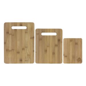 3-Piece Bamboo Cutting Board Set (13" x 9Â½"
