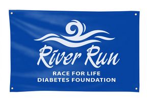 3-ft. H x 5-ft. W Fabric Banner (SINGLE SIDE PRINT)