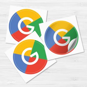 3" x 3" Circle Sticker