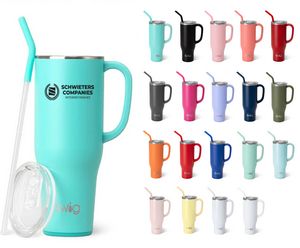 30 Oz. Swig Life® Stainless Steel Mega Mug w/Handle
