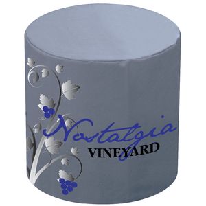 30" Round Customized Fitted Style Table Cover