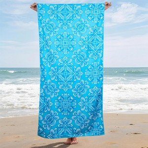 30" X 60" Microfiber Beach Towel: Dye-Sublimation