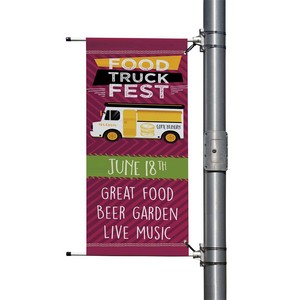 30" x 60" Vinyl Boulevard Banner Double-Sided
