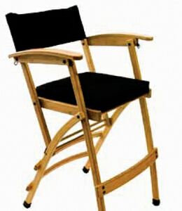 32" Deluxe Bamboo Tall Hollywood Director Chair