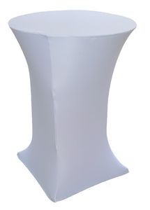 32" Round Counter Height FULL BLEED Stretch Table Cover
