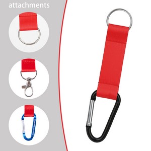 3/4" Pocket Lanyard W/Carabiner & KeyRing