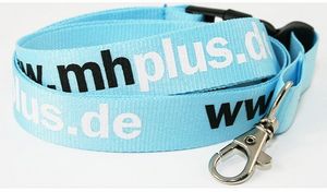 3/4" Polyester Custom Printed Lanyard