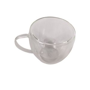 350 ML Double Wall Glass Mug