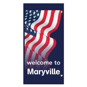 36" x 18" Custom Vinyl Avenue Banners