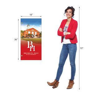 36" x 18" Custom Vinyl Avenue Banners