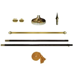 36" x 60" Premium Gonfalon 8' Kit / V-Cut